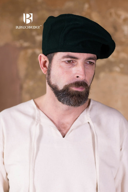 Wool Beret Harald Black - Which Mark