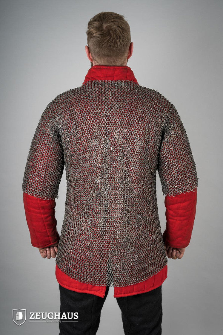 Chainmail Haubergeon Flatring Riveted 9mm Titanium - Which Mark