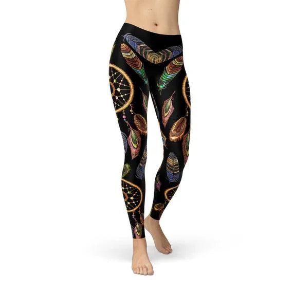Womens Dreamcatcher Leggings - Which Mark