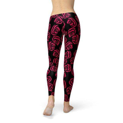 Red Roses Leggings - Which Mark