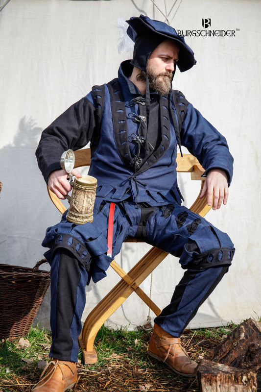 Landsknecht Vest Imperialis Blue/Black - Which Mark