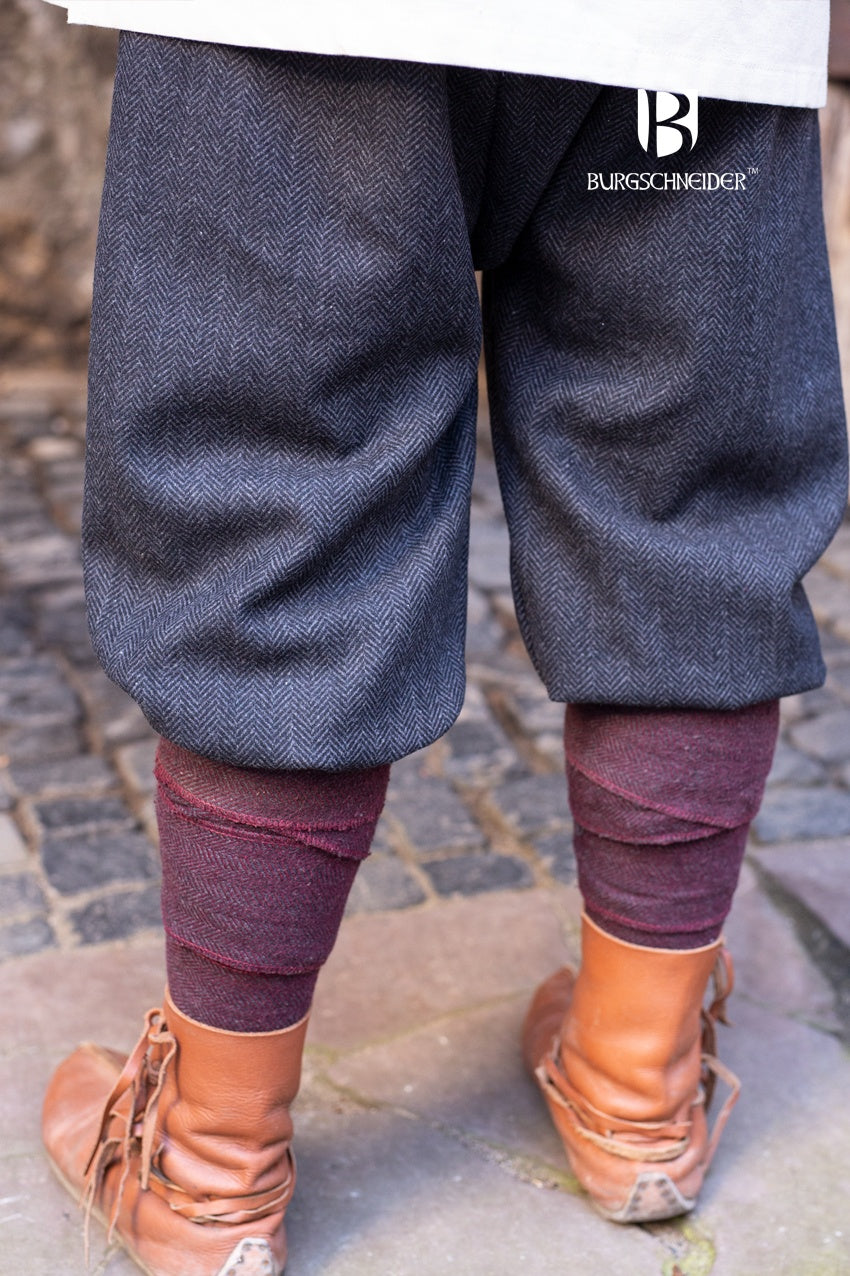 Rus Pants Ivar Herringbone Black/Grey - Which Mark