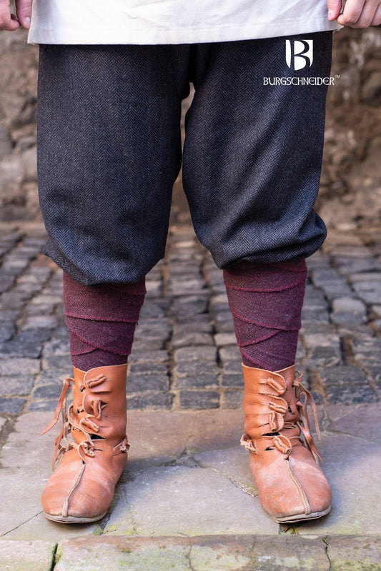 Rus Pants Ivar Herringbone Black/Grey - Which Mark