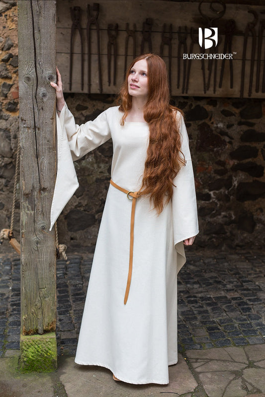 Trumpet Sleeve Under Dress Klara Natural - Which Mark