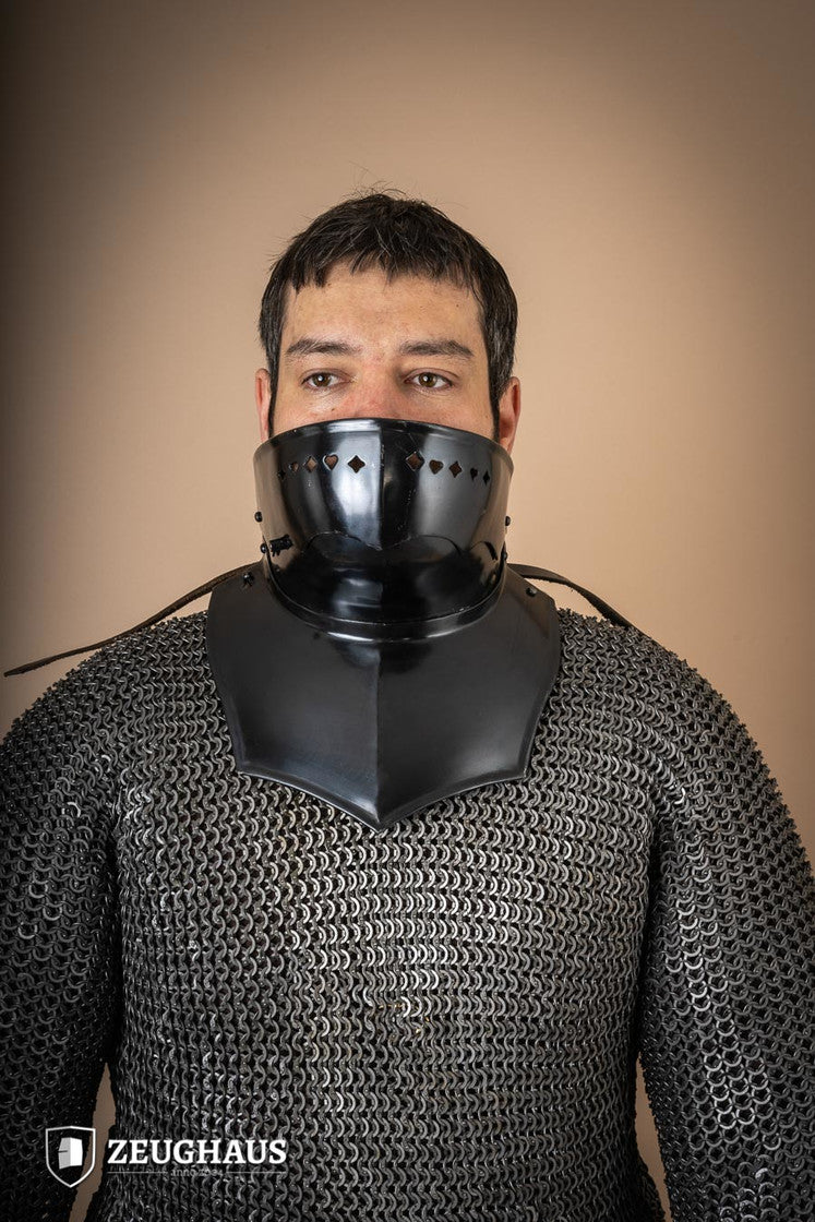 Gorget with Bevor 1,6 mm Burnished - Which Mark