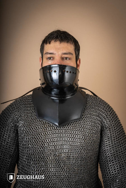 Gorget with Bevor 1,6 mm Burnished - Which Mark