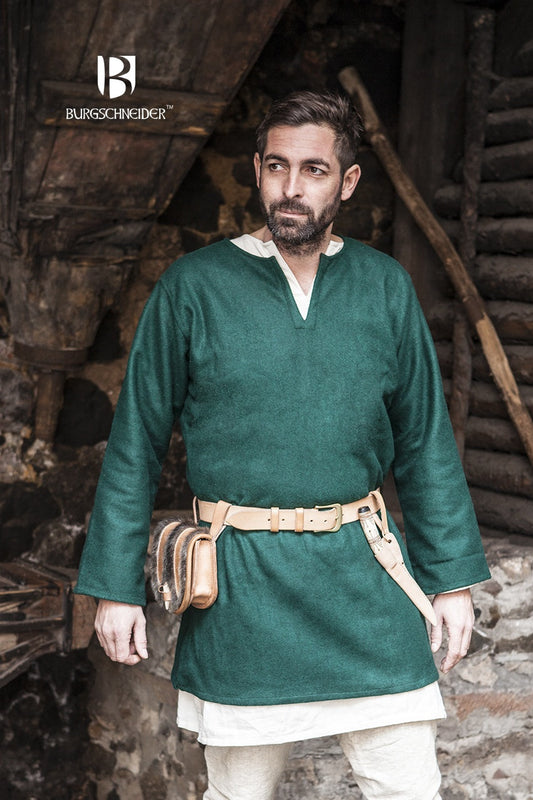 Wool Tunic Lodin Green - Which Mark