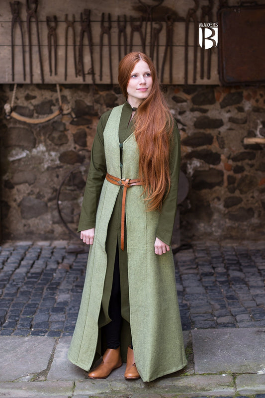 Sleeveless Coat Maiva Linden Green - Which Mark