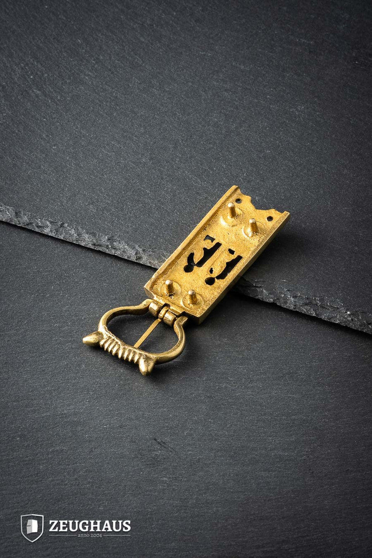 Medieval Belt Buckle Brass B-Stock - Which Mark