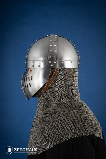 Norman Faceplate Spangenhelm 1,6mm Polished - Which Mark