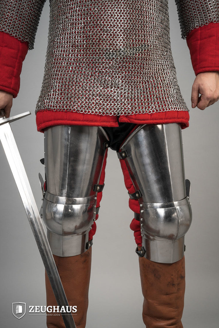Leg Armour 14th Cent. 1,6mm Polished - Which Mark