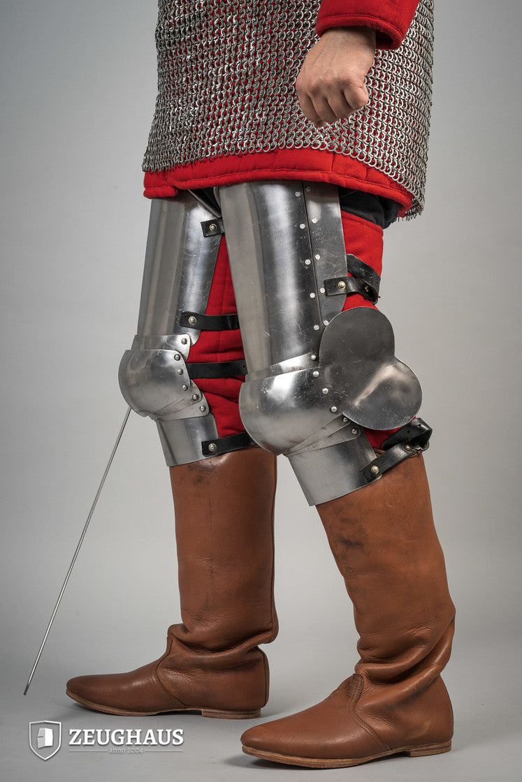 Leg Armour 14th Cent. 1,6mm Polished - Which Mark