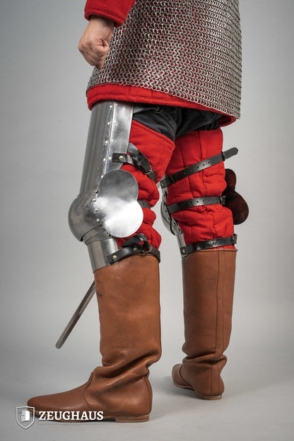 Leg Armour 14th Cent. 1,6mm Polished - Which Mark