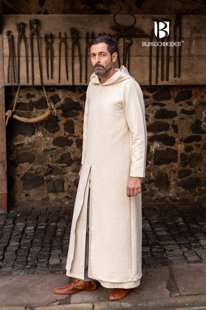 Hooded Long Tunic Renaud Natural - Which Mark