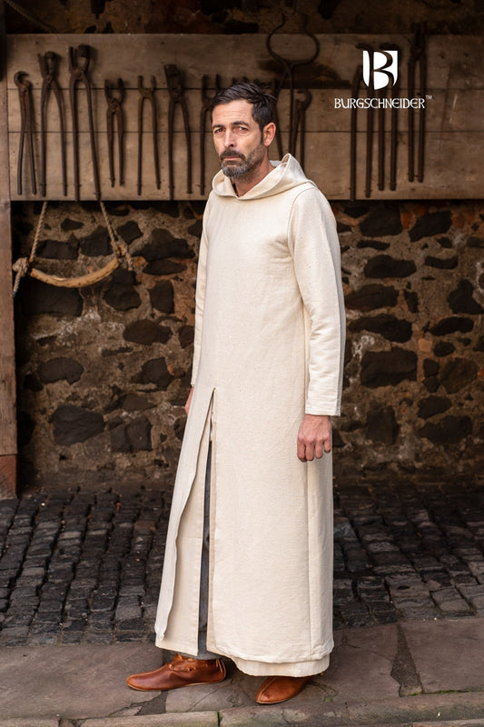 Hooded Long Tunic Renaud Natural - Which Mark