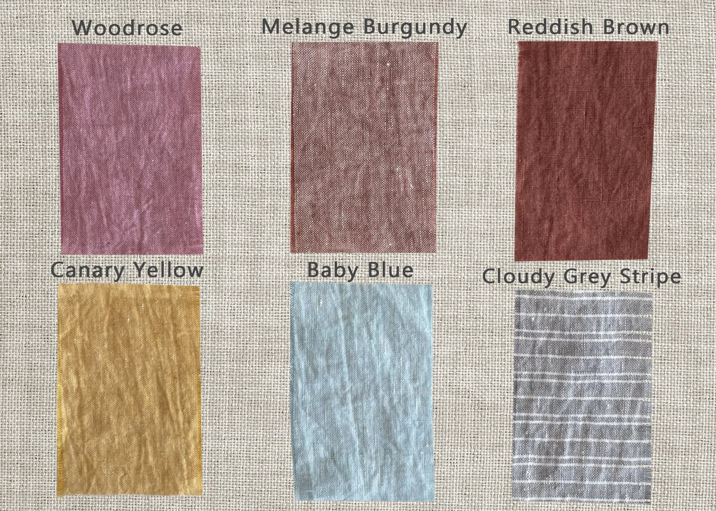 Natural light linen / Natural Linen Pajama set / Linen loungewear / - Which Mark