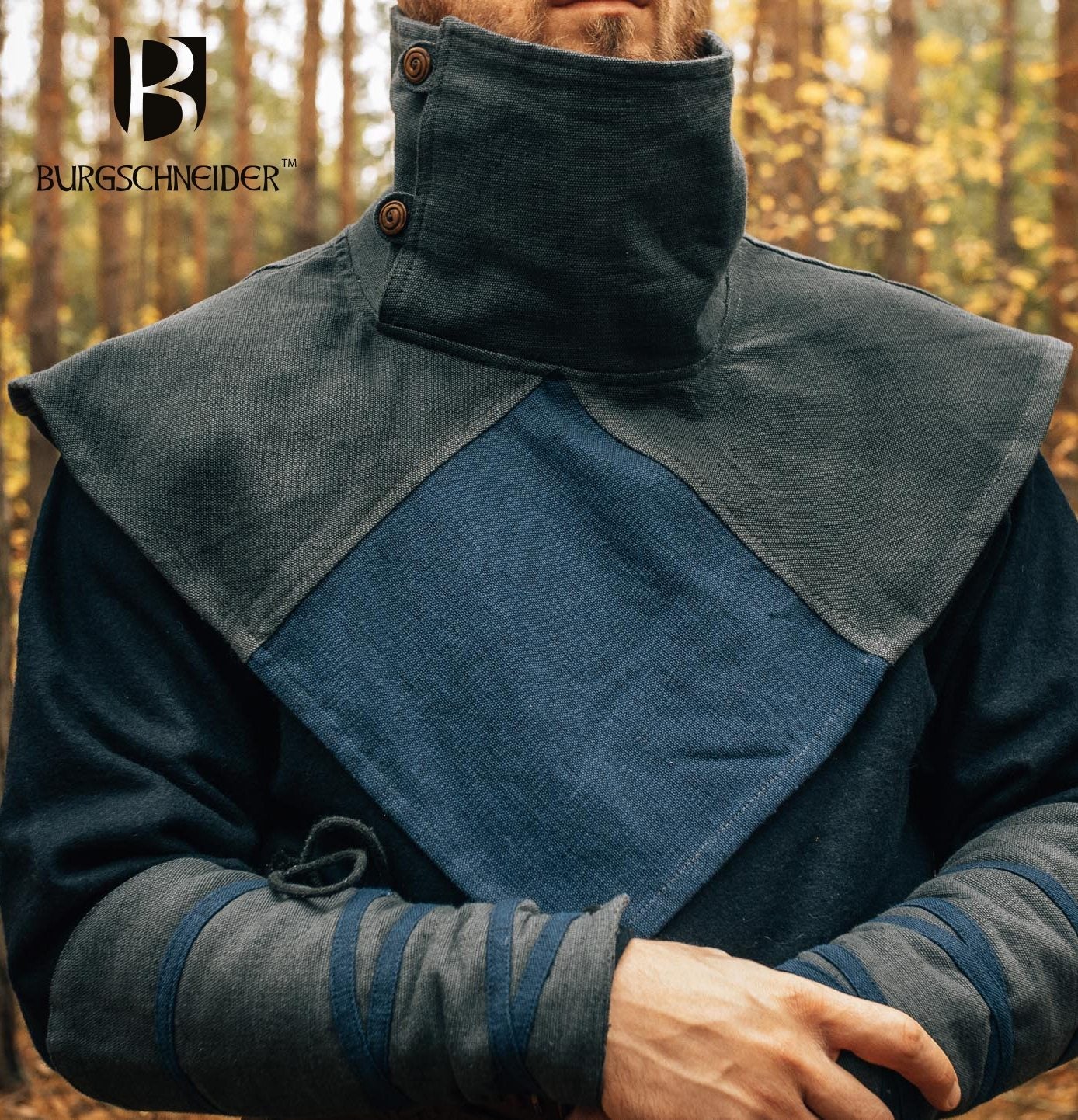 Viking Collar Vaskur Grey Blue - Which Mark