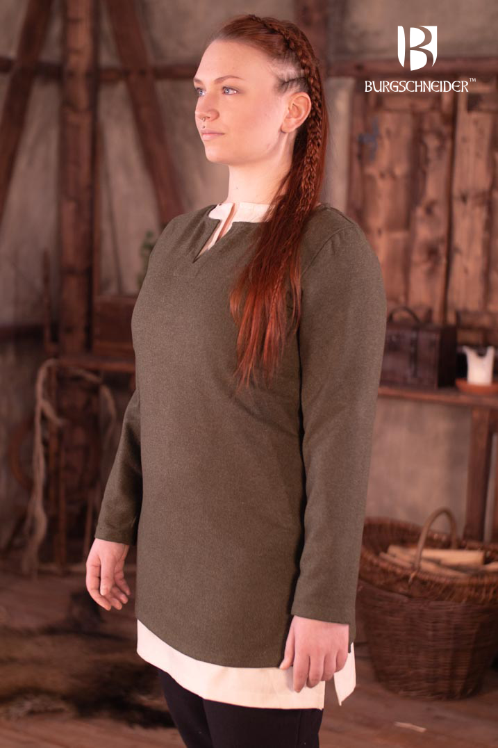Short Tunic Svenja Olive Green - Which Mark