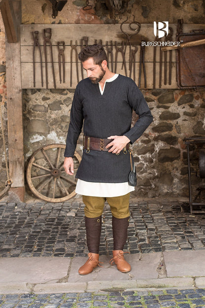 Tunic Tyr Herringbone Black/Grey - Which Mark