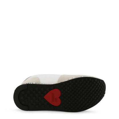 White Heart Sneakers - Which Mark