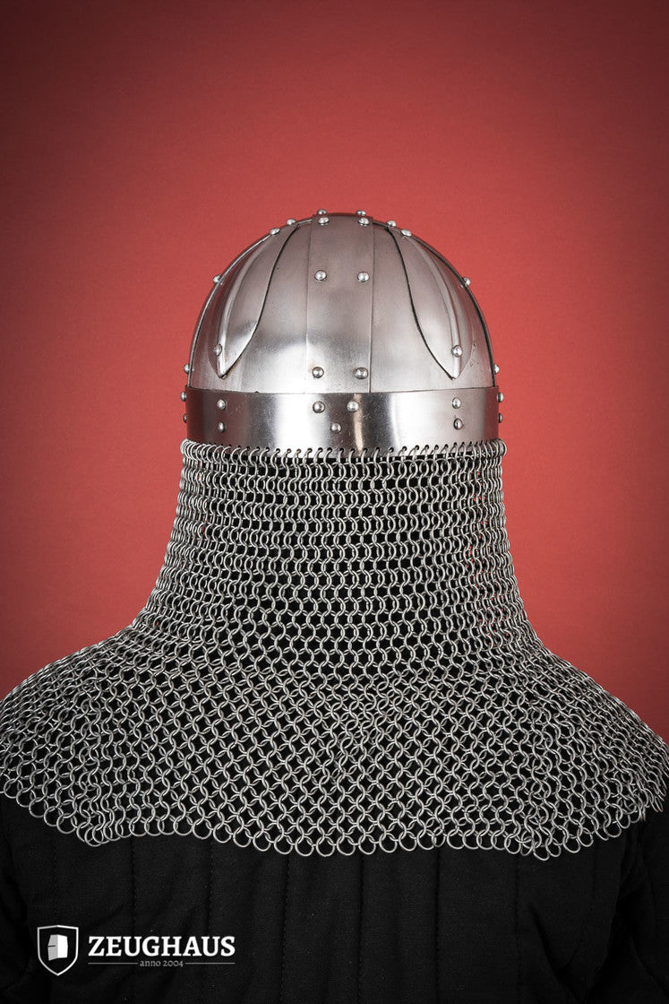 Viking Spectacle Helmet with Aventail 1,6mm Polished - Which Mark
