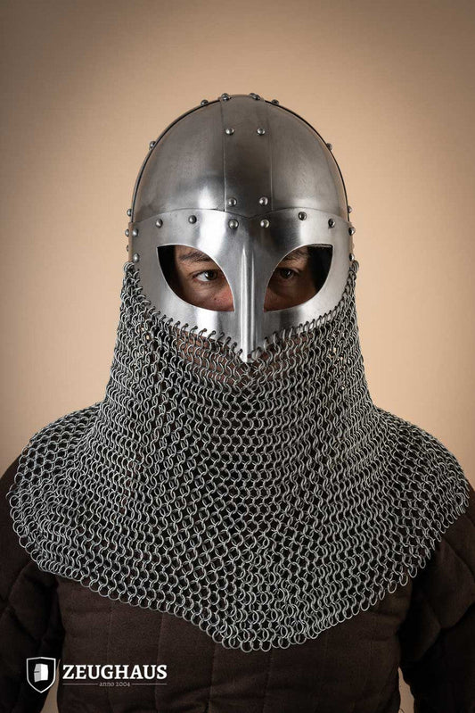 Viking Helmet with Aventail 1,6mm Polished - Which Mark